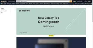 Amazon Teaser- Samsung Galaxy Tab A9