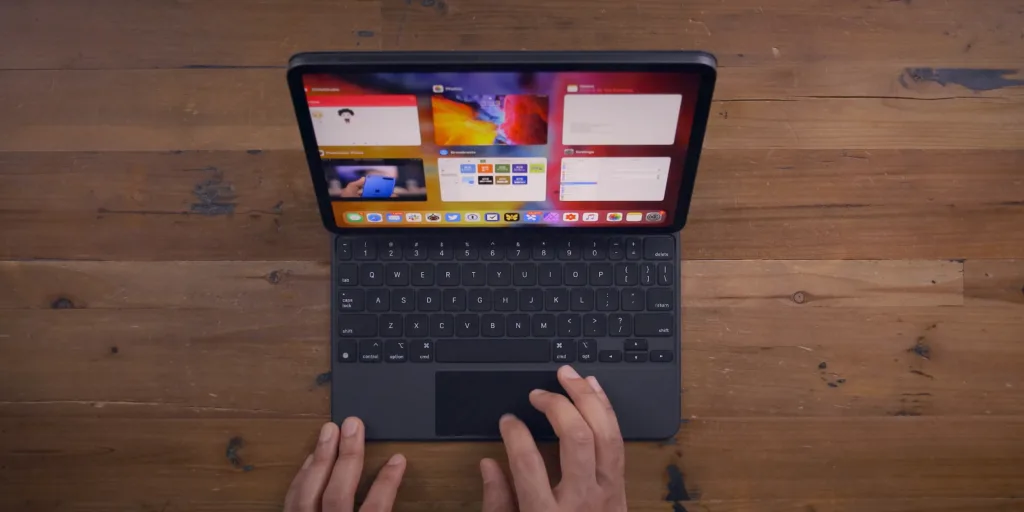 Magic-Keyboard-for-iPad-Pro-trackpad